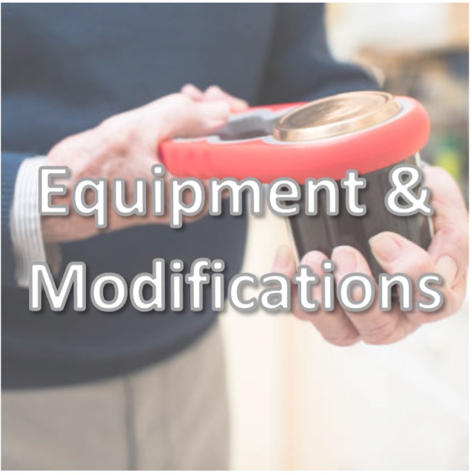 Equipment and modifications